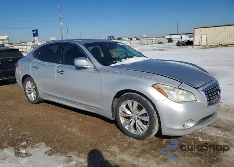 2011 Infiniti M37 z USA, uszkodzony, nr VIN JN1BY1AP5BM325423